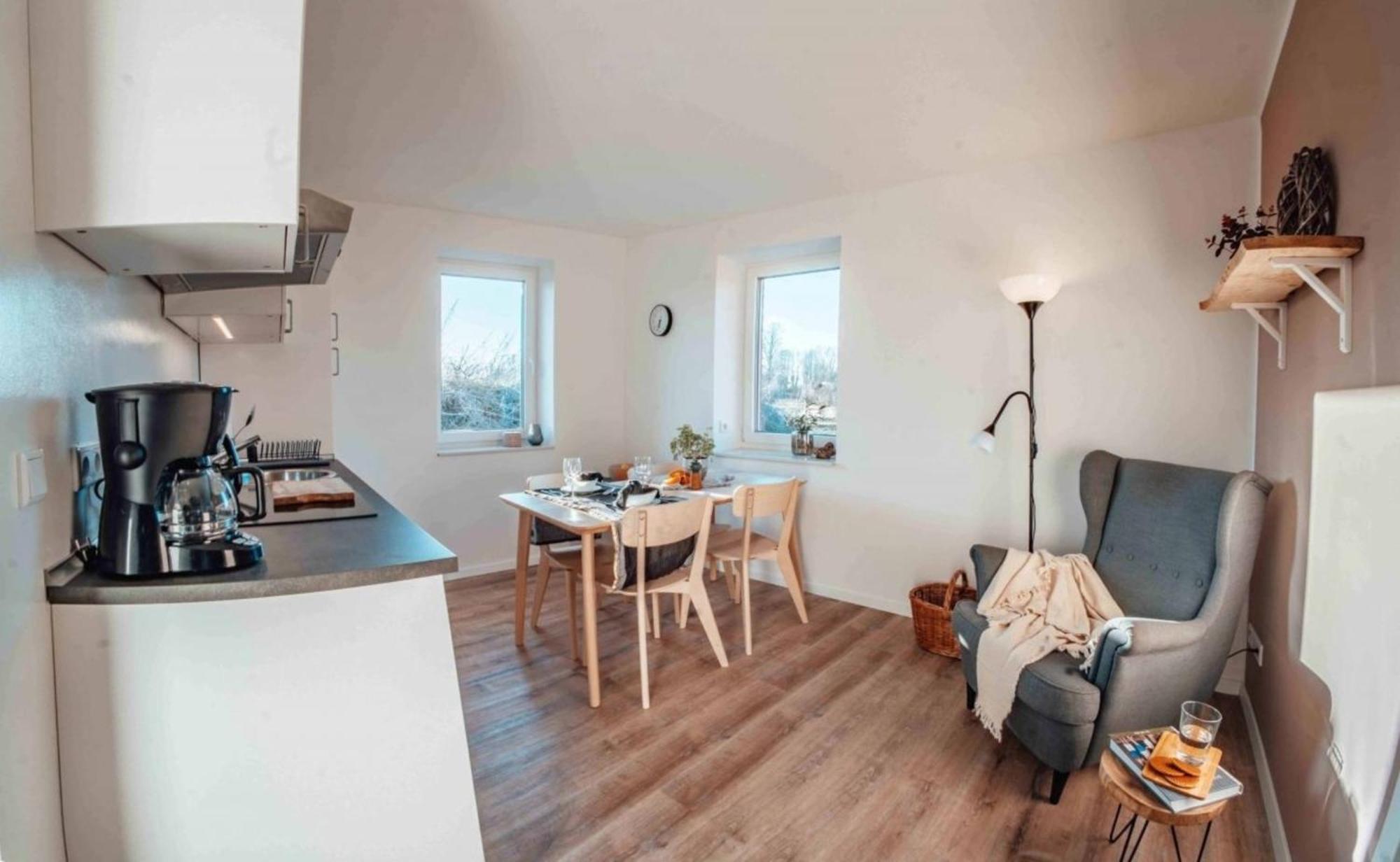 Knickblick Apartment Brebel Ngoại thất bức ảnh